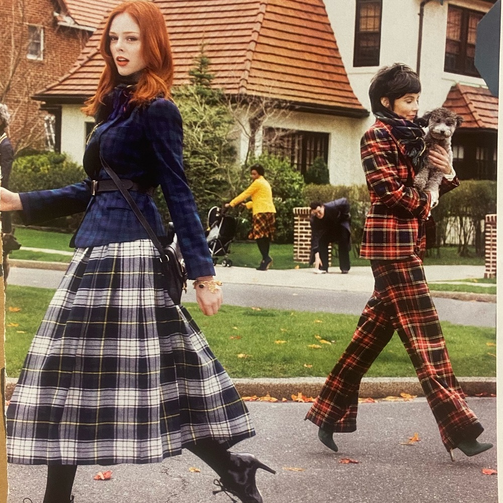 Vintage Plaid Skirt - Picture 3 of 3